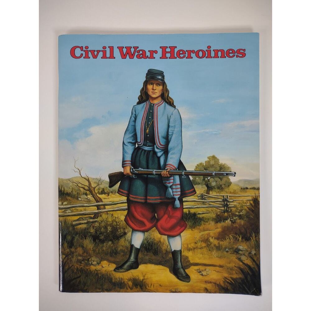 Vtg A Coloring Book of Civil War Heroines 2000 Homeschool Social Studies History